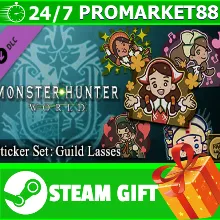 ⭐ Monster Hunter: World - Sticker Set: Guild Lasses