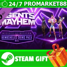⭐ ВСЕ СТРАНЫ⭐ Agents of Mayhem - Bombshells Skins Pack