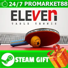 ⭐ ВСЕ СТРАНЫ+РОССИЯ⭐ Eleven Table Tennis Steam Gift