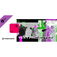 Movavi Video Editor 2024 - Text Projection Overlay Pack