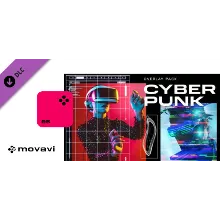 Movavi Video Editor 2024 - Cyberpunk Overlay Pack DLC