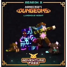 Приключенческий абонемент «Minecraft Dungeons: Светящаяся ночь» (Steam Gift RU KZ UA)