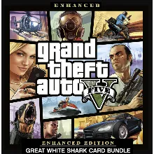 Grand Theft Auto V Enhanced & Great White Shark Card (Steam Gift Казахстан UA TR ARG