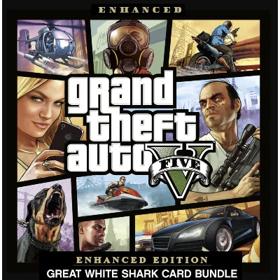 Grand Theft Auto V Enhanced & Great White Shark Card (Steam Gift Казахстан UA TR ARG