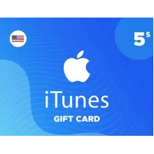 🟢ITunes Gift Card 5 USD (USA)🔑
