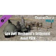 GameGuru MAX Low Poly Asset Pack - Mechanist's Settleme