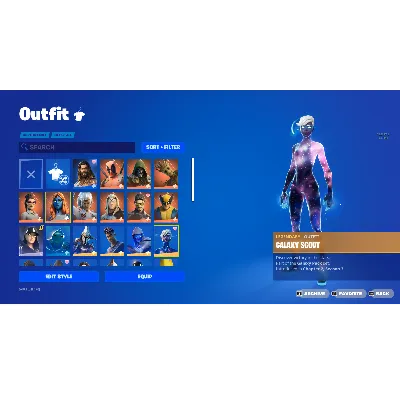 FORTNITE 48+ СКИНОВ АККАУНТ |OG GALAXY SCOUT| + ПОЧТА