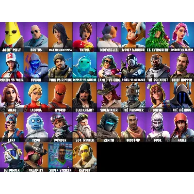 FORTNITE 37+ ОБЛИЦОВ АККАУНТ |OG SUPER STRIKER| +ПОЧТА - irongamers.ru