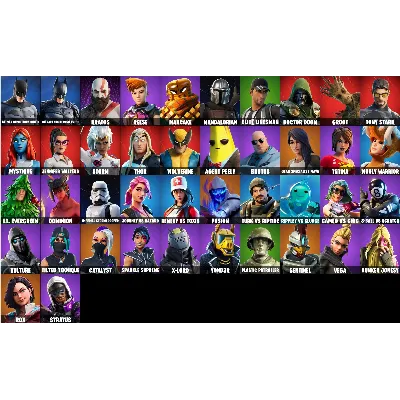 FORTNITE 42+ СКИНОВ АККАУНТА |OG KRATOS | + ПОЧТА