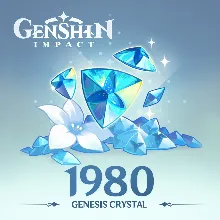 Genshin Impact: Кристаллы Сотворения ×1980 ПСН