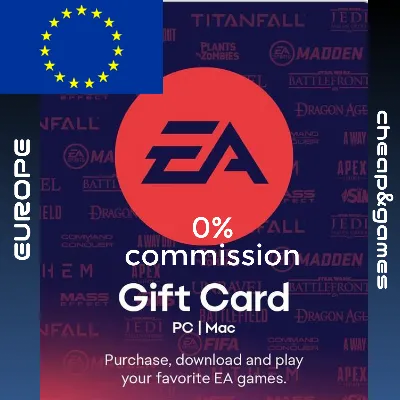 Карта пополнения EA PLAY EA GAMES EUR EU € - irongamers.ru