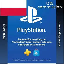 Карты пополнения PlayStation Польша Poland PLN