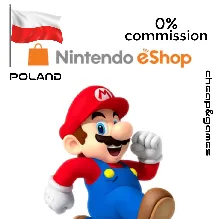 Карта пополнения Nintendo eShop Poland Польша