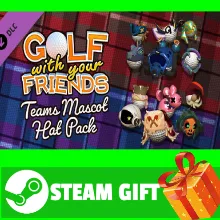 ⭐ Golf With Your Friends - Teams Mascot Hat Pack STEAM