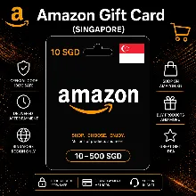 Amazon Gift Card (Сингапур) 10–500 SGD | Код пополнения Amazon