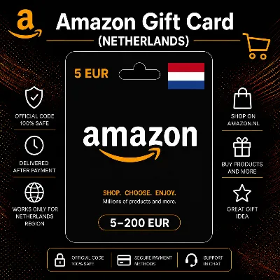 Amazon Gift Card (Нидерланды) 5–200 EUR | Код пополнения Amazon - irongamers.ru