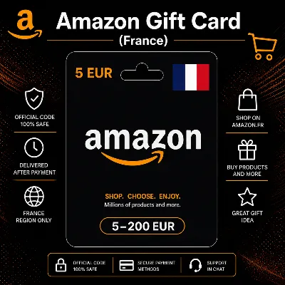 Amazon Gift Card (Франция) 5–200 EUR | Код пополнения Amazon - irongamers.ru