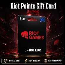 Riot Points Gift Card (Европа) 5–100 EUR | Код пополнения