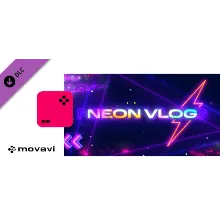 Movavi Video Suite 2024 - Neon Vlog Pack DLC