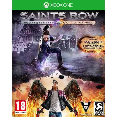 SAINTS ROW IV: RE-ELECTED GAT OUT OF HELL XBOX КЛЮЧ