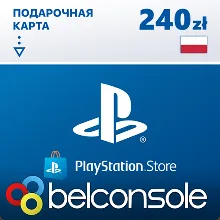 PSN 240 Злотых Польша PLN [Карта Оплаты] Официально