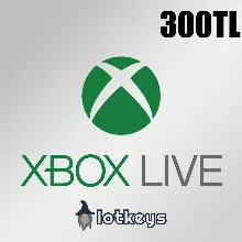 Xbox Подарочная карта 300 TL | Турция