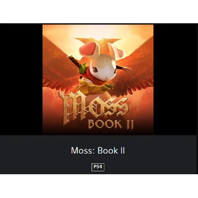 Moss: Book II PS4/PS5 ТR - irongamers.ru