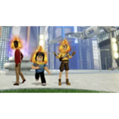KEY Roblox Flaming Hot Chip Head
