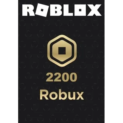 КОД на 2200 ROBUX Roblox Gift Card (все страны) - irongamers.ru