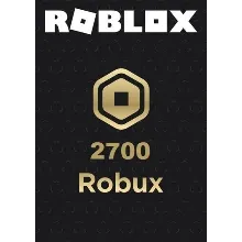 КОД на 2700 ROBUX Roblox Gift Card (все страны)