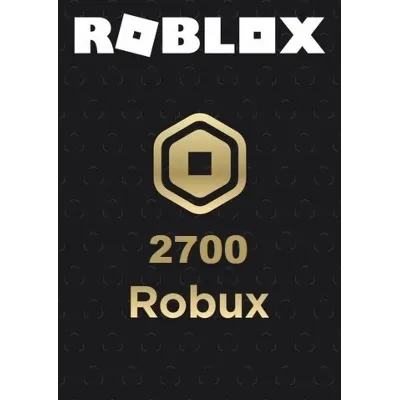КОД на 2700 ROBUX Roblox Gift Card (все страны) - irongamers.ru