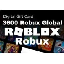 КОД на 3600 ROBUX Roblox Gift Card (все страны)