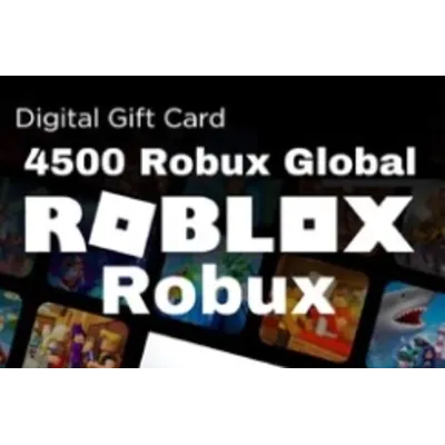 КОД на 4500 ROBUX Roblox Gift Card (все страны) - irongamers.ru