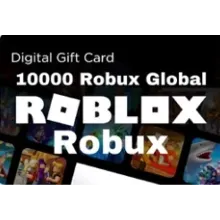 КОД на 10000 ROBUX Roblox Gift Card (все страны)