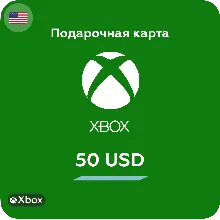 Подарочная карта на 50$ USD Xbox Live (USA)⭐