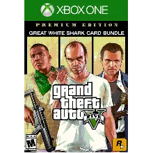 GTA V: Premium + Great White Shark Card XBOX КЛЮЧ