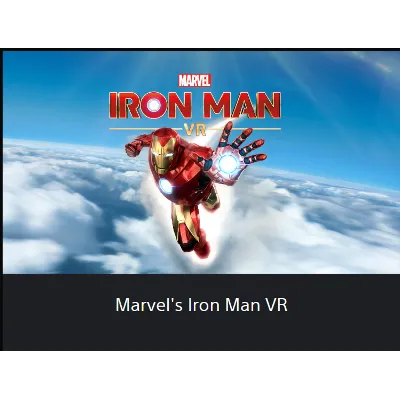 Marvel's Iron Man VR PS4 / PS5 TR - irongamers.ru