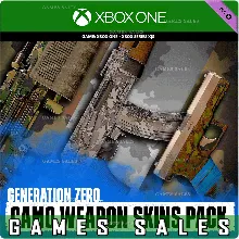GENERATION ZERO - CAMO WEAPON SKINS PACK XBOX+PC КЛЮЧ
