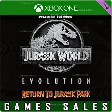 JURASSIC WORLD EVOLUTION: RETURN TO JURASSIC PARK XBOX