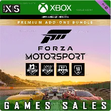 FORZA MOTORSPORT PREMIUM ADD-ONS BUNDLE XBOX+PC КЛЮЧ
