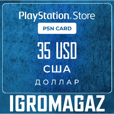 Карта PlayStation Store Network PSN USA USD 1-3-5-10-20-25-50-75-100$ США - irongamers.ru