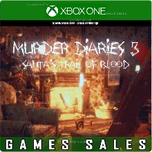 MURDER DIARIES 3 - SANTA'S TRAIL OF BLOOD XBOX КЛЮЧ