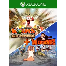 WORMS BATTLEGROUNDS + WORMS W.M.D XBOX ONE/X|S КЛЮЧ