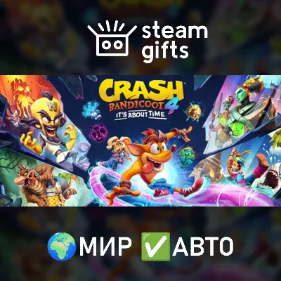Crash Bandicoot 4: It’s About Time МИР АВТО - irongamers.ru
