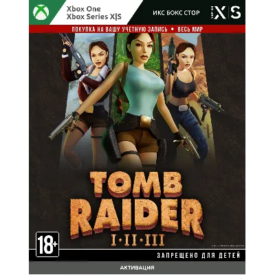 Tomb Raider I-III Remastered Lara Croft (XBOX) - irongamers.ru