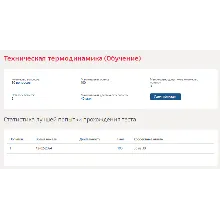 Техническая термодинамика.Тест Синергия/МТИ 2024г.