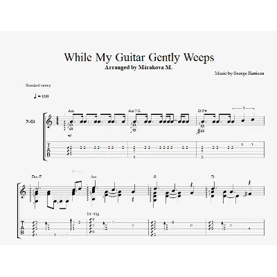 While My Guitar Gently Weeps - The Beatles - irongamers.ru