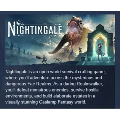 Nightingale АВТОДОСТАВКА STEAM GLOBAL МГНОВЕННО ЛИЦЕНЗИЯ - irongamers.ru
