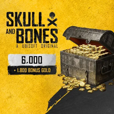 7800 золотых монет Skull and Bones ПСН PLAYSTATION