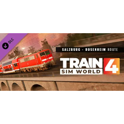 Train Sim World 4 Bahnstrecke Salzburg Rosenheim Route АВТОДОСТАВКА STEAM GLOBAL МГНО